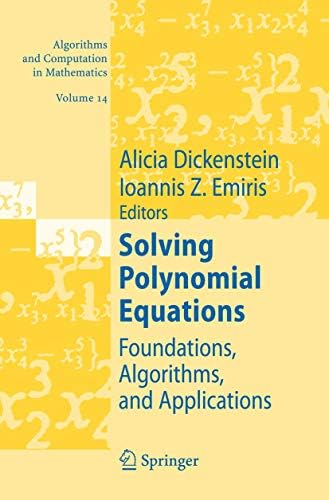 Algorithms in Real Algebraic Geometry (Algorithms and Computation